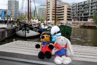 Hase und Igel mit Cruisy beim 825. Hafengeburtstag Hamburg 2014_8